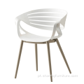 Cadeiras de jantar de concha de plástico PP moderno original
